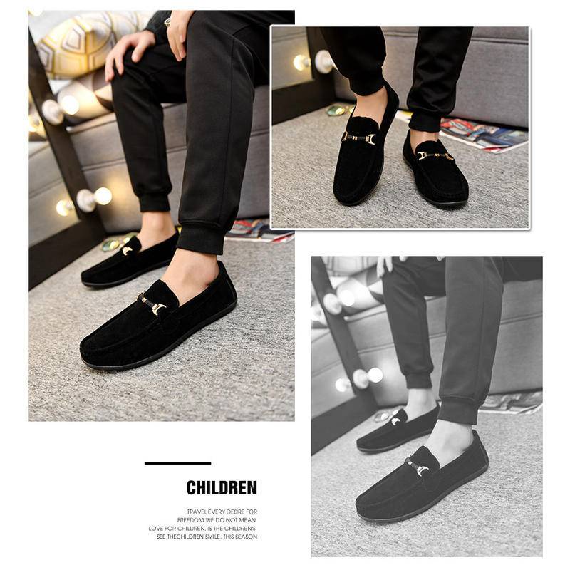 Mới Giày Lười Da Thời Trang Dành Cho Nam