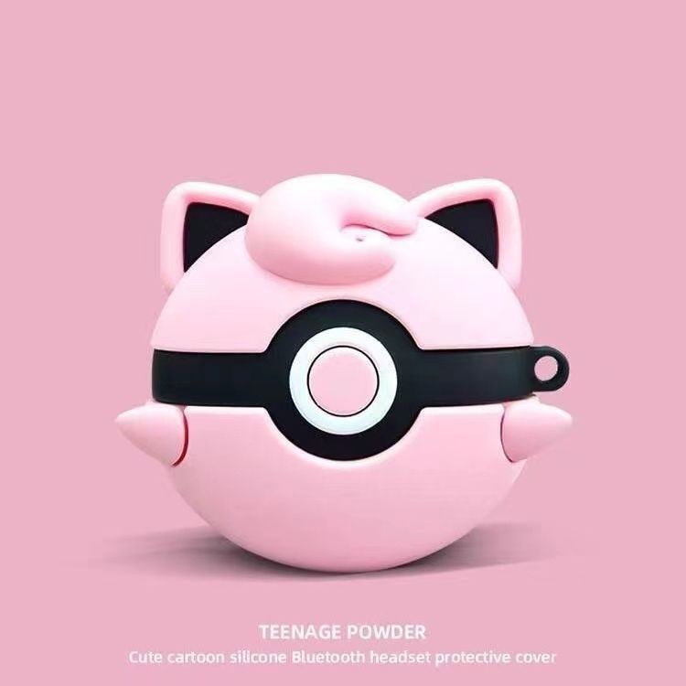 Vỏ Bảo Vệ Hộp Sạc Tai Nghe airpods pro1 / 2 3 generation air podspro2 Hình Quả Bóng Pokemon pokémon