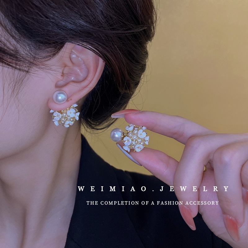 Bông Tai Thời Trang Phong Cách Hàn Quốc Thanh Lịch Dành Cho Nữ