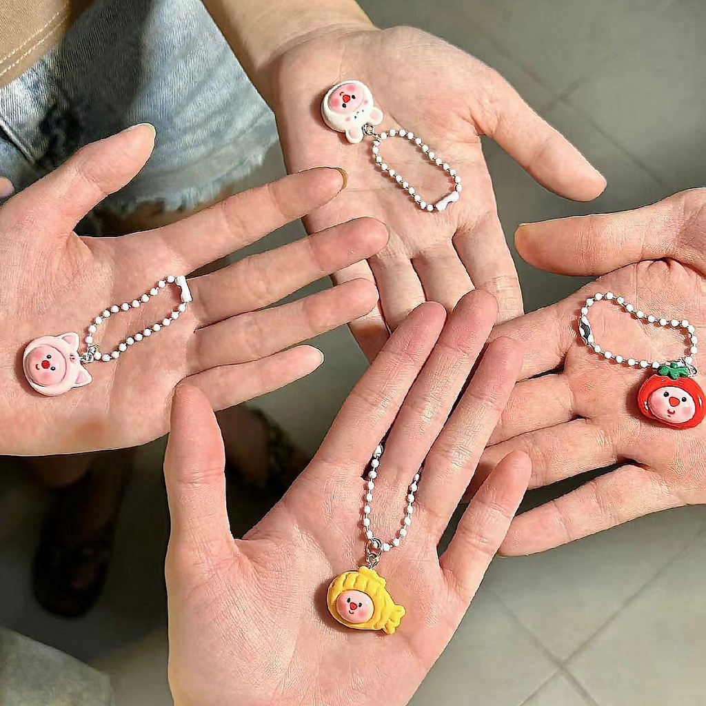 Dễ Thương Móc Khóa Hình Búp Bê Poopy Đáng Yêu