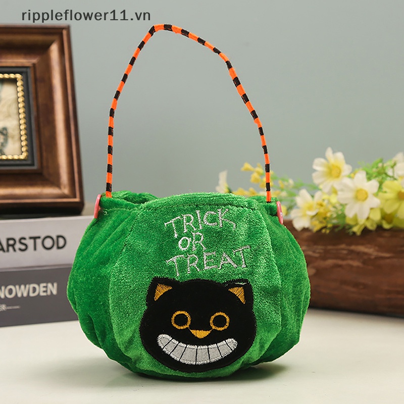 Túi Đựng Kẹo halloween 2023 Hình Phù Thủy / Mèo Đen / Bí Ngô