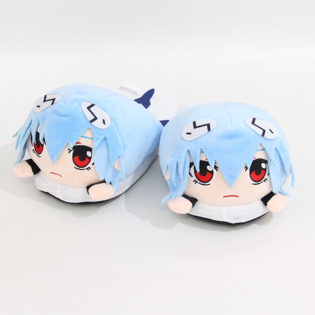 Dép Bông Đi Trong Nhà Ấm Áp Mùa Đông Hình evangelion ayanami rei ling polly