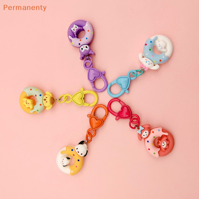 Móc Khóa Hình Bánh donut Hoạt Hình  sanrio