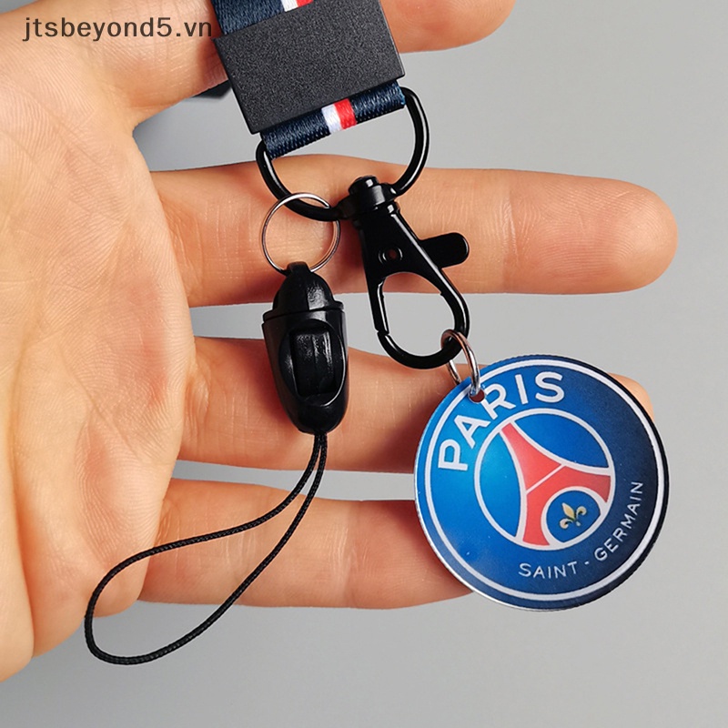 Dây Đeo Điện Thoại / Móc Khóa Hình Quả Bóng Đá Chống Thất Lạc