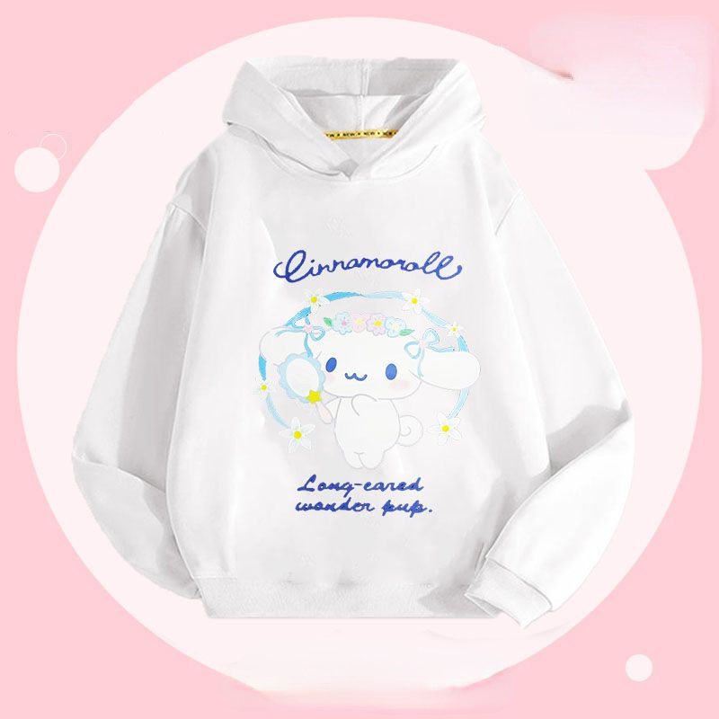 Áo Hoodie Phong Cách kuromi Thời Trang Xuân Thu Mới 2023 Dành Cho Bé Gái