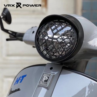 Lưới Tản Nhiệt Đèn Pha Trước Bằng abs Cho Xe Máy vespa gts 150 300 2019-2023 Đen