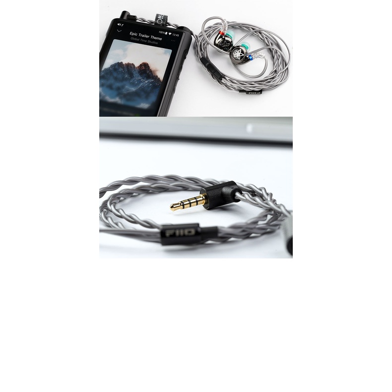 Fiio Dây Cáp Nối Micro ls-3.5b Với Giắc Cắm 3.5mm 0.78mm 2pin Cho fd11 fd3