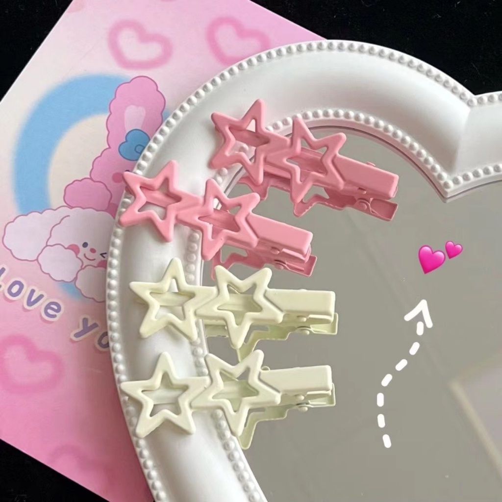 PVN61606 Kẹp Tóc Hình Ngôi Sao Kiểu Hàn Quốc ThờI Trang Cho Nữ