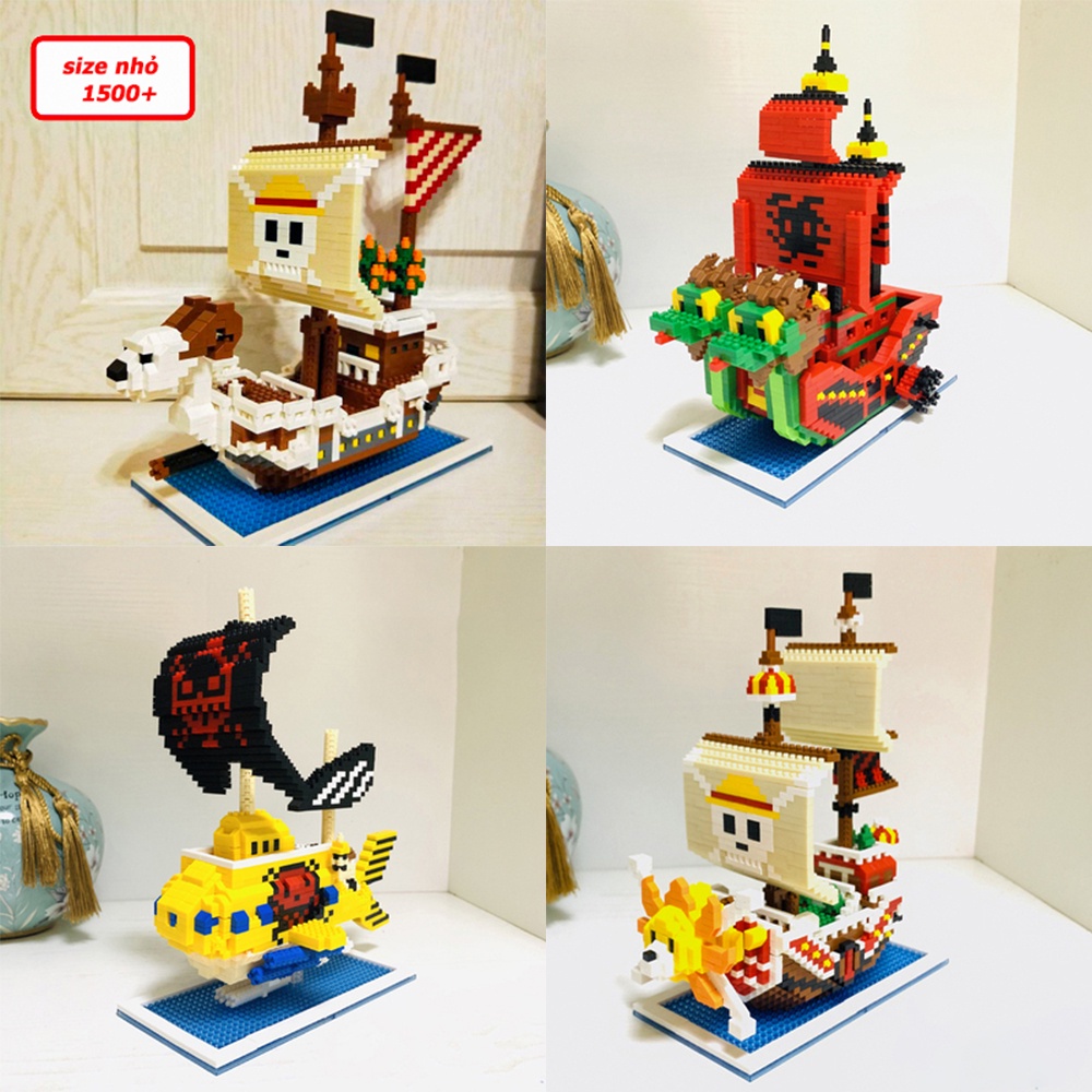 Đồ chơi lắp ráp one piece-mô hình tàu sunny lắp ghép cao cấp giá rẻ, đồ chơi