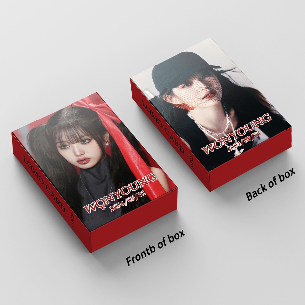IVE Jang Won Young I'VE MINE Photocard Lomo Card 55pcs/box