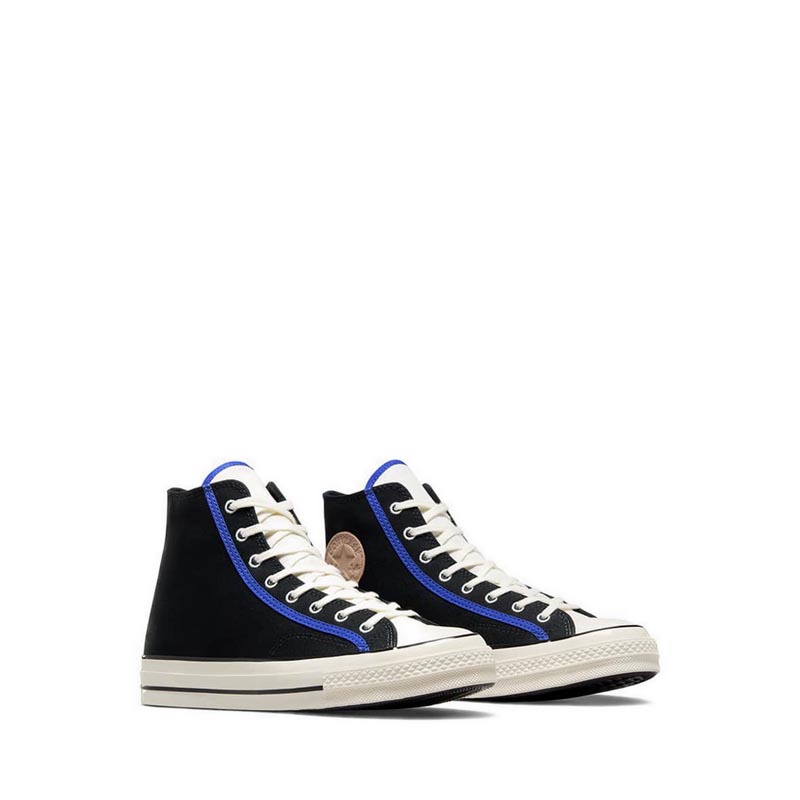Giày Thể Thao Converse Chuck 70 Everyday Essentials Men's - Black/Egret/Blue Flame
