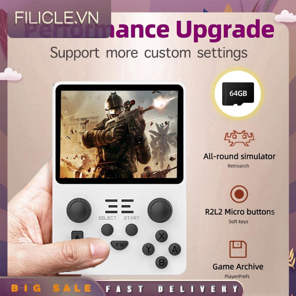 Máy Chơi game Cầm Tay 32 / 64 / 128gb Hỗ Trợ Thẻ Nhớ Cho ps1 n64