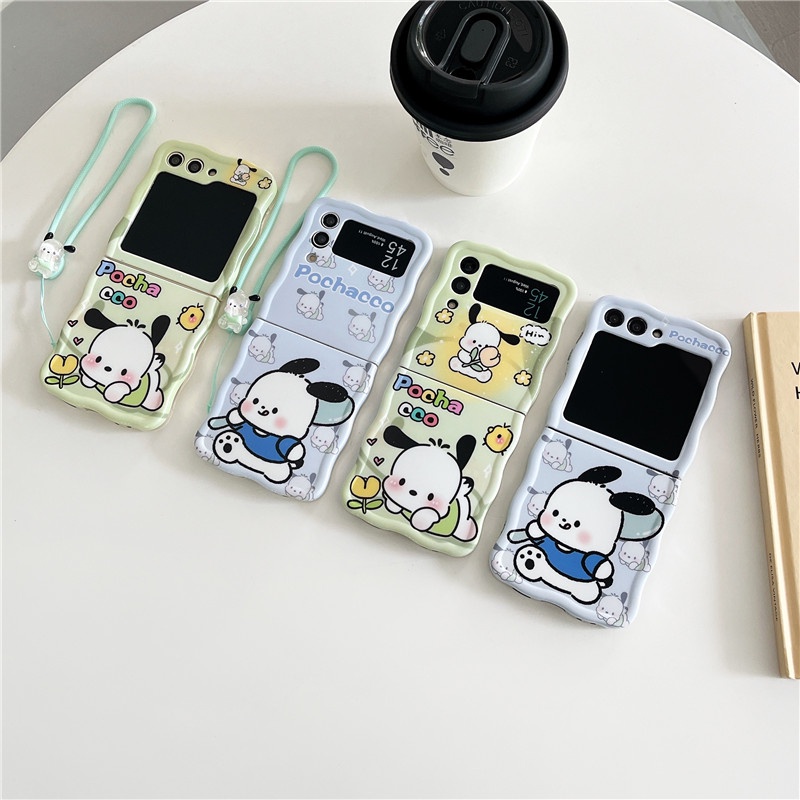 Bao Da Điện Thoại Chống Sốc Họa Tiết Hoạt Hình Cho samsung z flip 3 4 5 z flip5 zflip5