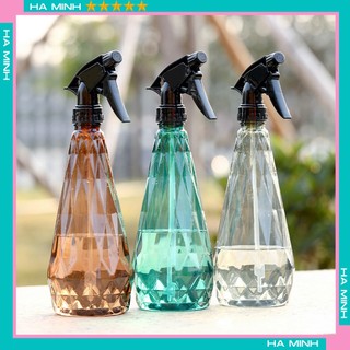 Bình Xịt Đa Năng, Bình Xịt Tóc, Bình Xịt Hoa ,Bình Tưới Cây Cảnh Họa Tiết Kim Cương 600ml