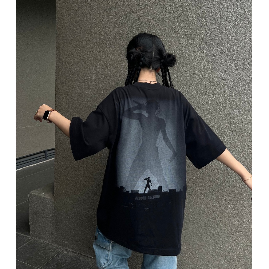 Áo thun Hidden Culture - TRAVIS SCOTT T-SHIRT - Black