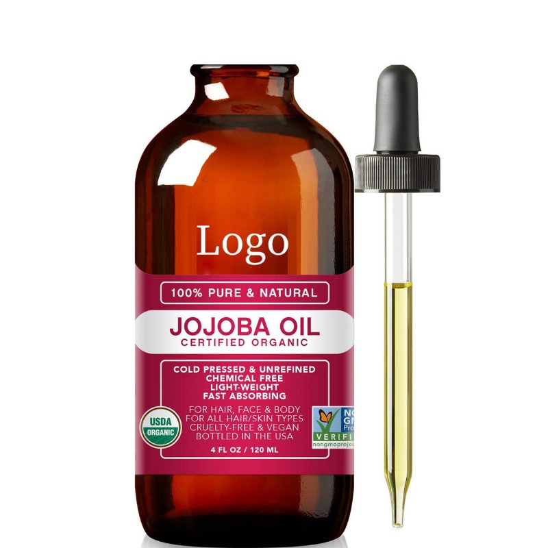 Dầu jojoba Hữu Cơ Tự Nhiên 120ml Giúp Nuôi Dưỡng Và Làm Mịn Da