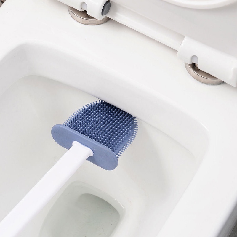 Bộ Bàn Chải Vệ Sinh Toilet 3 Món Đa Năng, Chổi Cọ Bồn Cầu Treo Tường Vệ Sinh Nhà Tắm Tiện Dụng BioCleaner