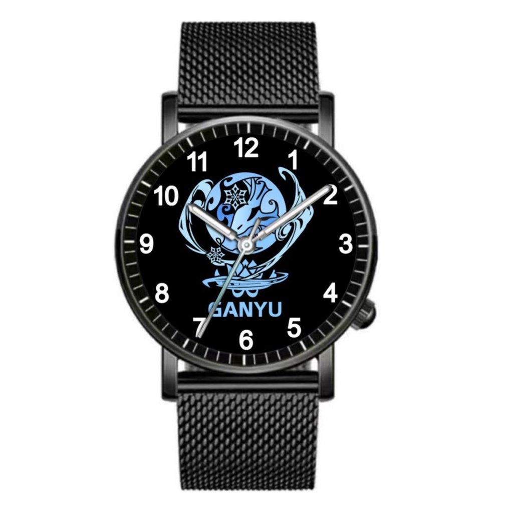 ★Genshin Impact★Raiden shogun & yoimiya Đồng Hồ Đeo Tay Phát Quang Chống Thấm Nước Hai Chiều Thời Trang