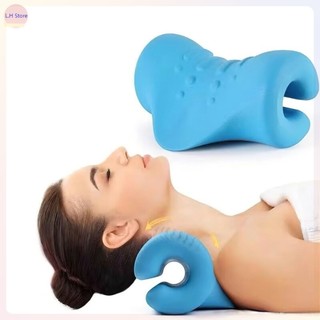 Gối mát xa cổ thư giãn giảm đau tiện dụng -l.h store
