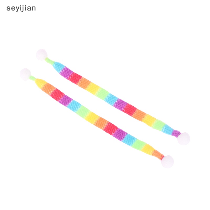 Bộ 2 Khăn Quàng Cổ Đan Len mini Phong Cách Giáng Sinh Dành Cho Nhà Búp Bê