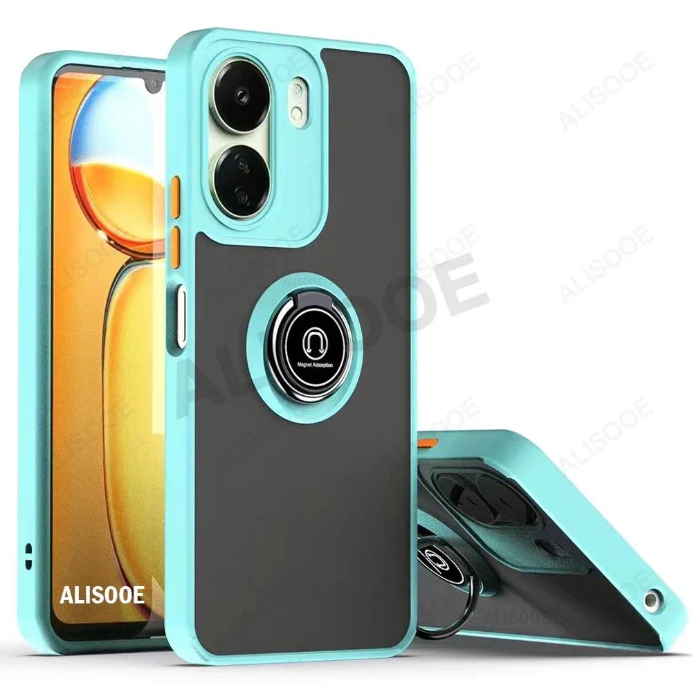 Bao Da Nắp Gập Có Nam Châm Hít Cho xiaomi poco c65 4g redmi 13c Ốp