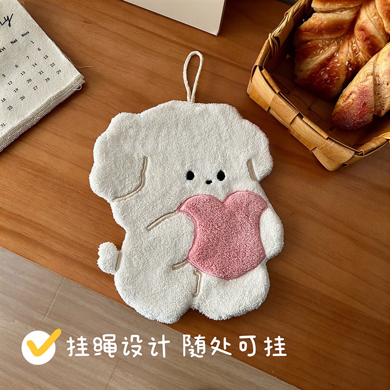 Dreamerhouse Khăn Lau Tay Hình Vuông Thấm Hút Tốt Có Thể Treo Được Cho Nhà Bếp Trẻ Em
