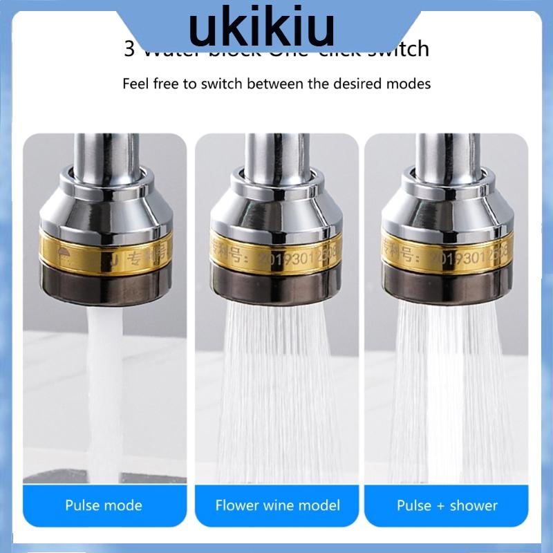 Vòi Xịt Nước 360 Độ Tiện Lợi Cho Nhà Bếp°Đầu Vòi Nước Nối Dài 3 Chế Độ