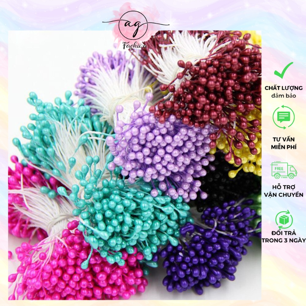 Túi 150 nhị hoa giả dùng để trang trí bánh/ tiệc cưới/ nhà cửa AG.FASHION