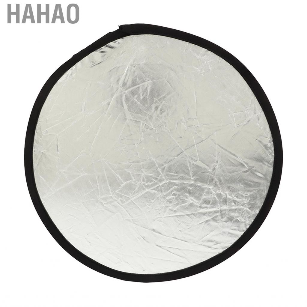 Hahao Photo Reflector  Disc Light Portable Gold Silver 11.8 Inch for Studio