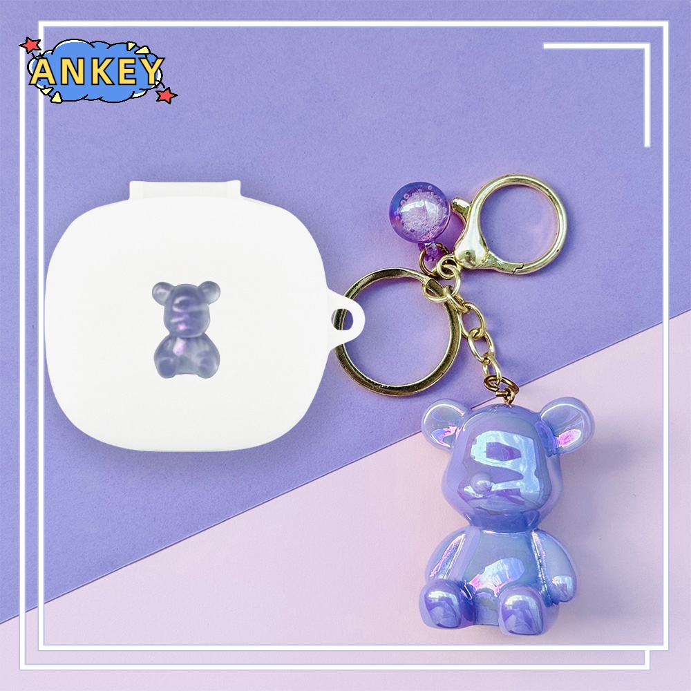 For Anker Soundcore P3 R50i P20i P25i Earphone Silicone Case Blue Star Moon Earbuds Soft Protective Headphone Cover Headset Skin with Doll