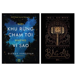 Sách combo 2 cuốn văn học: nơi khu rừng chạm tới những vì sao + thần thoại bắc âu