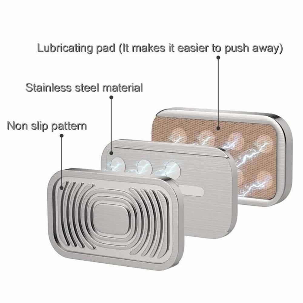 Three layer push card sound wave magnetic decompression toy Autism sensory anxiety pressure relief toy