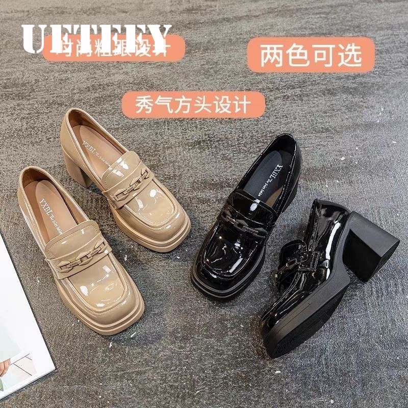 UETEEY  giày búp bê Mary Jane Lolita Đế da mềm đế êm thời trang Nhẹ nhàng Tiện lợi Hiện đại Độ bền cao Bảnh bao FLF23B0PWV 46Z231118