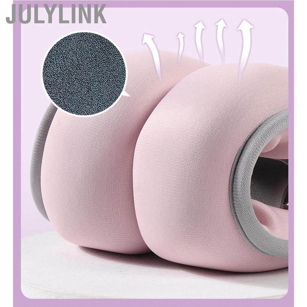 Julylink 2pcs Hand Tied Sandbag Adjustable Strap Hook and Loop Strength Training Ankle for Dance