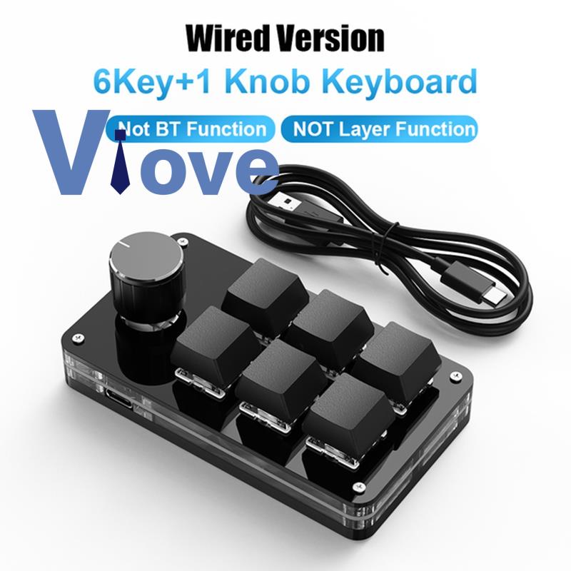 Bàn Phím Chơi Game 6 Nút mini Tùy Chỉnh macro