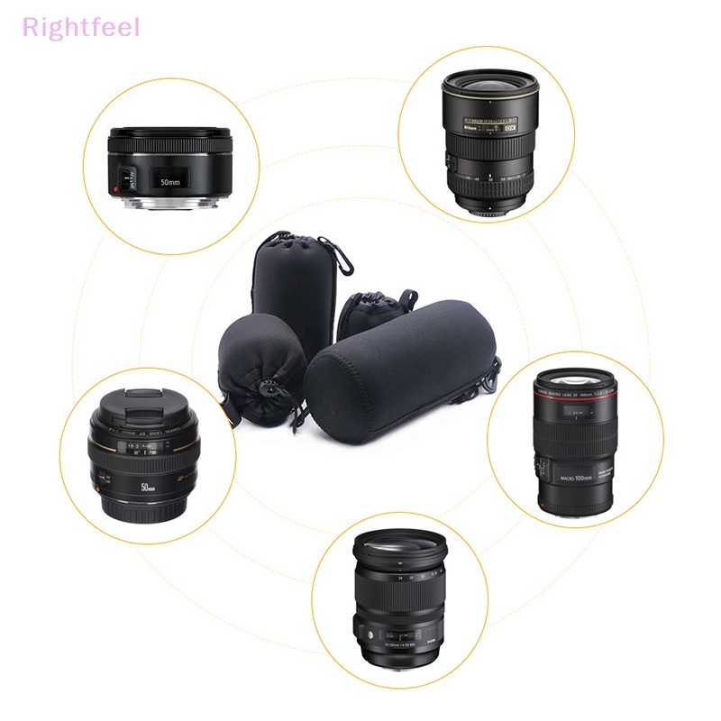 Túi Dây Rút Chống Thấm Nước Đựng Ống Kính Máy Ảnh size s m l xl Mới