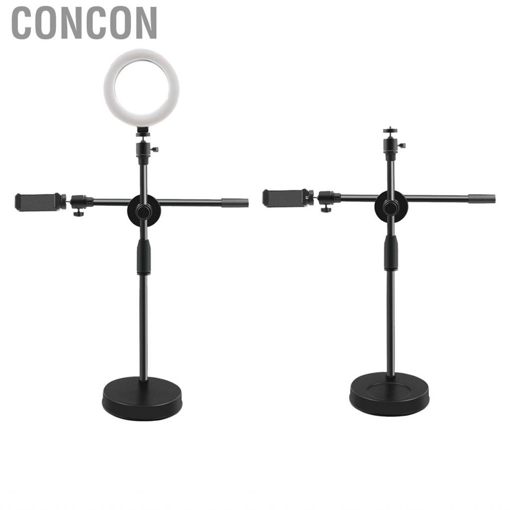 Concon Cell Phone Holder Stand  Portable Retractable Rotatable Stable Base for Salon