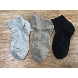 Tất Nữ Nam cổ ngắn 10 đôi Muji mềm mại dày dặn cổ trung, cổ cao, vớ xuất xịn nhật bản cao cấp phù hợp đi 4 mùa