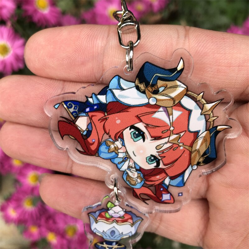 Móc khoá Game Genshin Impact Al Haitham Cyno Candace Nilou Layla Anime Manga Nhật Bản Phụ Kiện Trang Trí Túi xách Balo