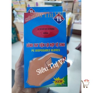 Hộp 100 chiếc găng tay nilong