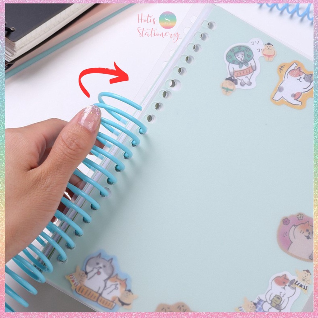 Combo 2 thanh còng lò xo KW-TriO 16mm, 35mm làm sổ còng A5, B5, A4