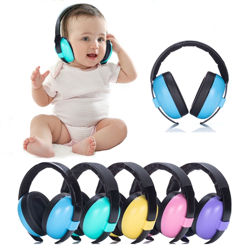Chụp Tai Chống Ồn Bảo Vệ Tai Khi Ngủ Cho Bé