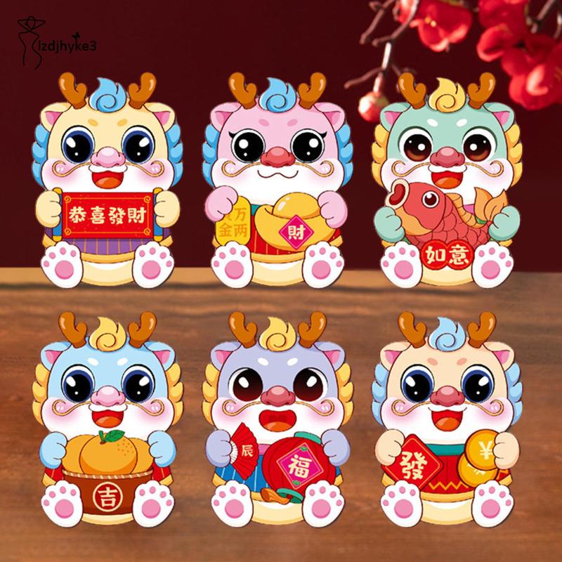 Set 6 bao Lì Xì Đỏ May Mắn Cho Lễ Hội