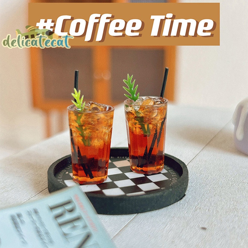 Đồ Chơi Mô Hình Cà Phê Trang Trí Nhà Búp Bê Người Nổi Tiếng Trên internet Băng Mỹ latte café