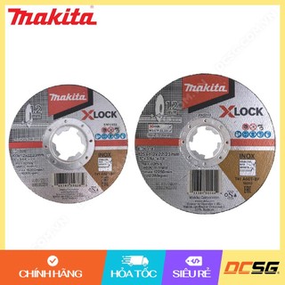 Đá cắt inox cho máy mài X-Lock 100-125x1.2x22.23mm Makita (chọn phân loại) | DCSG