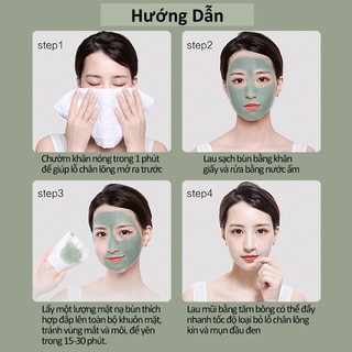 Mặt nạ làm sạch sâu lỗ chân lông giảm mụn đầu đen