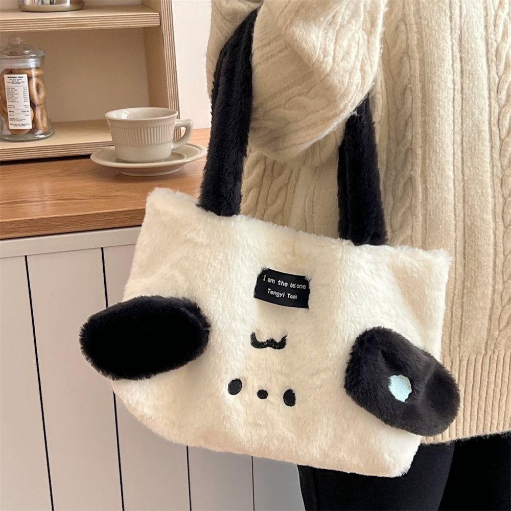 Túi Đựng Điện Thoại / Đồ Trang Điểm Hình Thỏ Nhồi Bông Đáng Yêu