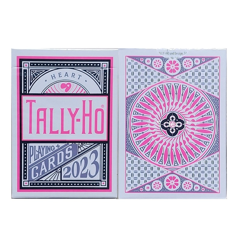Tally-Ho Heart Playing Cards Circle Back Deck USPCC Bộ sưu tập bài Poker Trò chơi bài Thủ thuật ma t