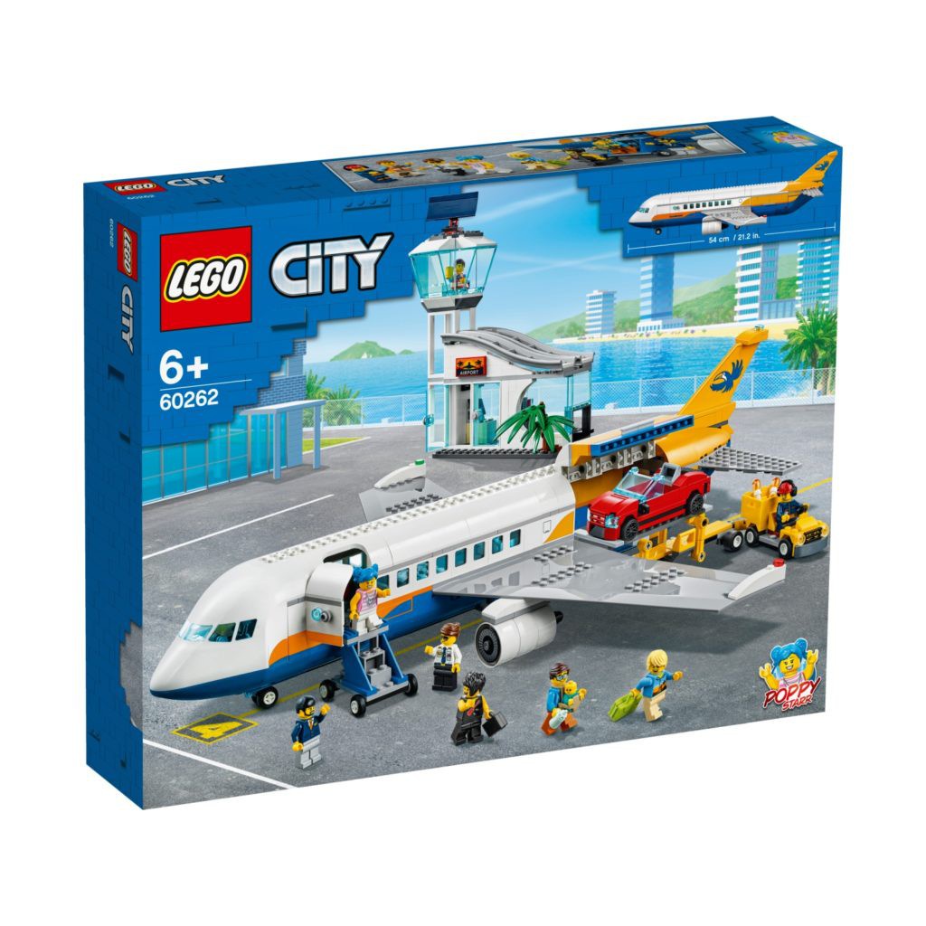 Lego 60262 - Máy bay chở khách [tặng móc khóa]