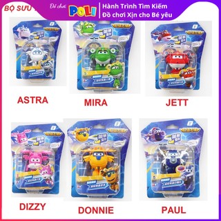 Đồ chơi đội bay siêu đẳng super wings - mô hình máy bay mini siêu cấp cỡ nhỏ